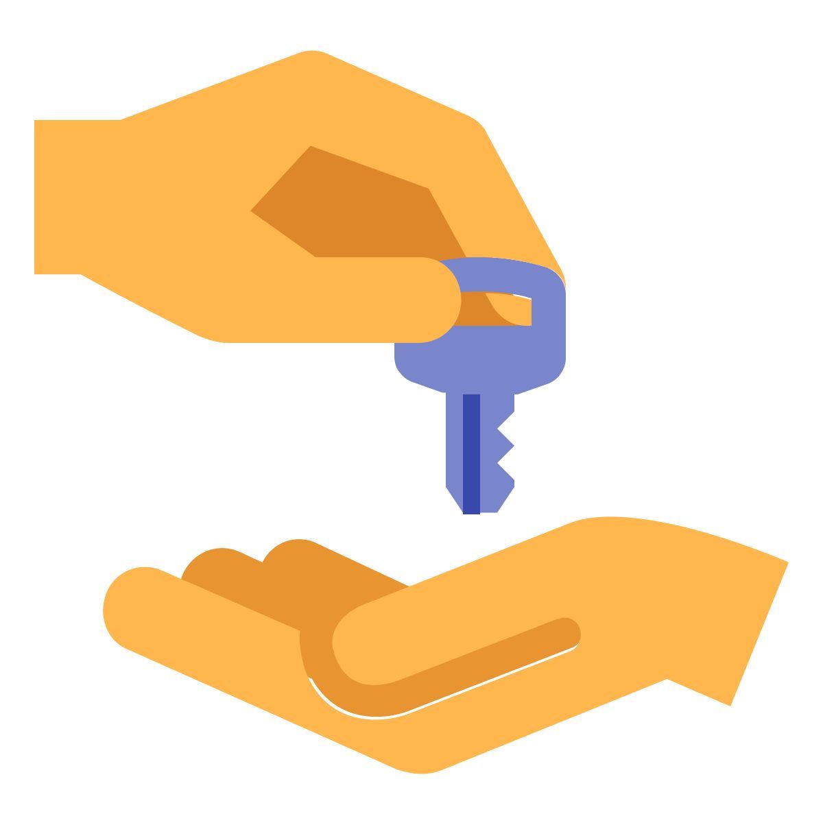 Flexible office rental icon